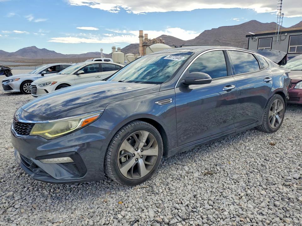 2019 Kia Optima VIN 5XXGT4L38KG285986 COPART salvage auction — REAR END, Nv - Salvage Title, sold $1,950 on 2026-07-15 (photo 1)