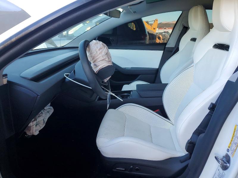 2025 Tesla Model 3 VIN 5YJ3E1ET0SF079973 COPART salvage auction — FRONT END, Ca - Salvage Certificate, sold $400 on 2026-07-09 (photo 7)