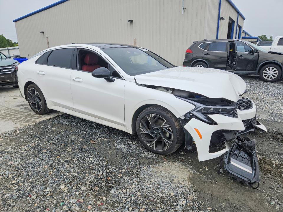 2025 Kia K5 VIN KNAG64J74S5315550 COPART salvage auction — FRONT END, Ga - Cert Of Title-Salvage, sold $200 on 2026-07-30 (photo 4)