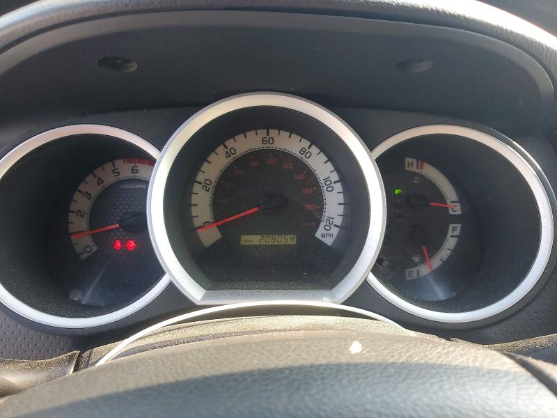 2012 Toyota Tacoma VIN 5TFTX4CN9CX021268 COPART salvage auction — REAR END, Tx - Certificate Of Title, sold $4,500 on 2026-07-09 (photo 9)