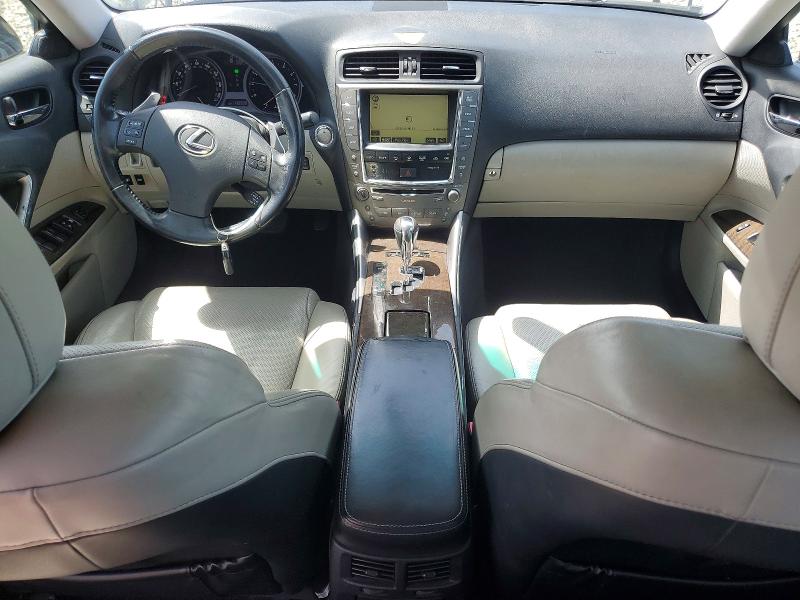 2009 Lexus Is VIN JTHBK262395104245 COPART salvage auction — FRONT END, Ca - Salvage Certificate, sold $1,550 on 2026-07-20 (photo 8)