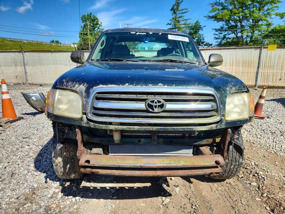 2001 Toyota Tundra VIN 5TBRN34151S184100 COPART salvage auction — REAR END, Oh - Certificate Of Title, sold $550 on 2026-07-29 (photo 5)