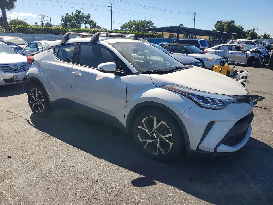2020 Toyota C-hr VIN JTNKHMBXXL1069145 COPART salvage auction — REAR END, Ca - Salvage Certificate, sold $4,550 on 2026-07-28 (photo 4)