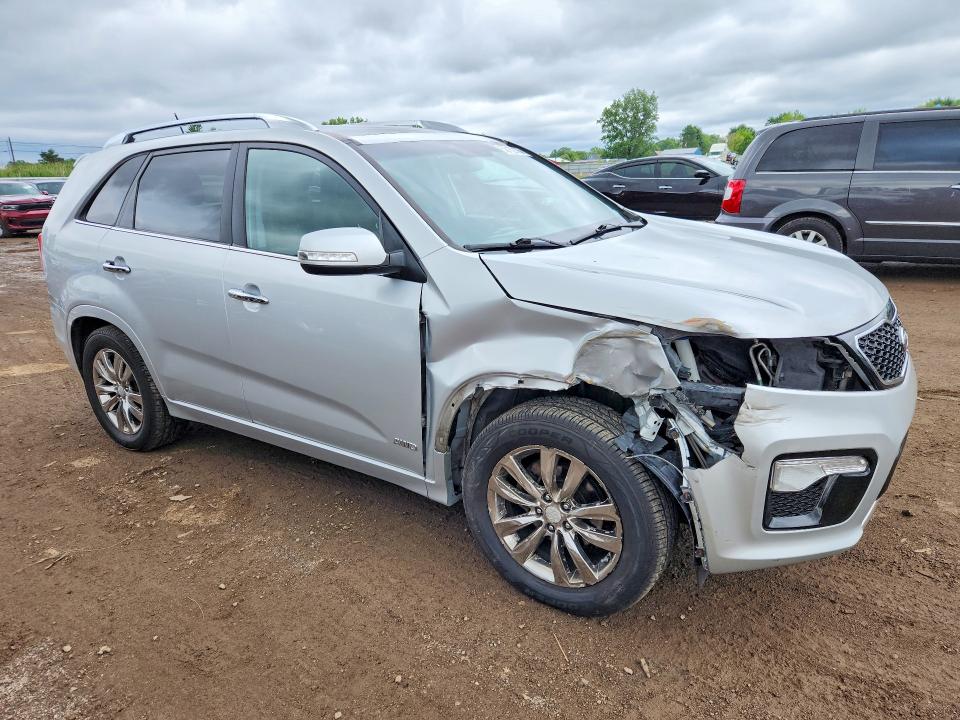 2013 Kia VIN 5XYKWDA2XDG408276 COPART salvage auction — FRONT END, Oh - Cert Of Title-Salvage, sold $2,000 on 2026-07-09 (photo 4)