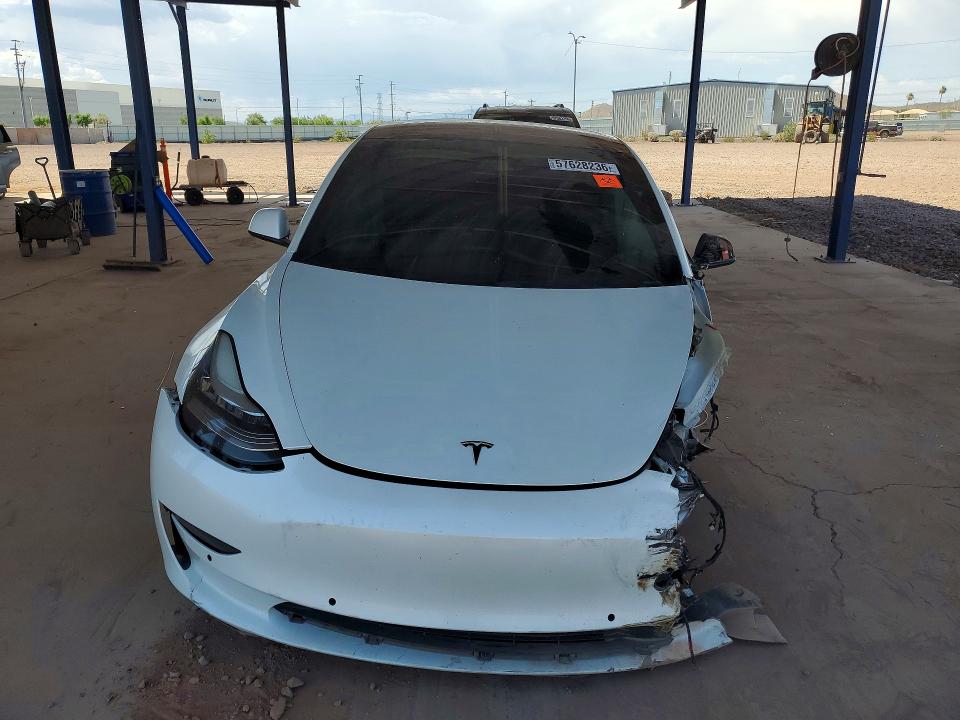 2020 Tesla VIN 5YJ3E1EBXLF646361 COPART salvage auction — FRONT END, Az - Cert Of Title - Salvage, sold $3,150 on 2026-07-07 (photo 5)