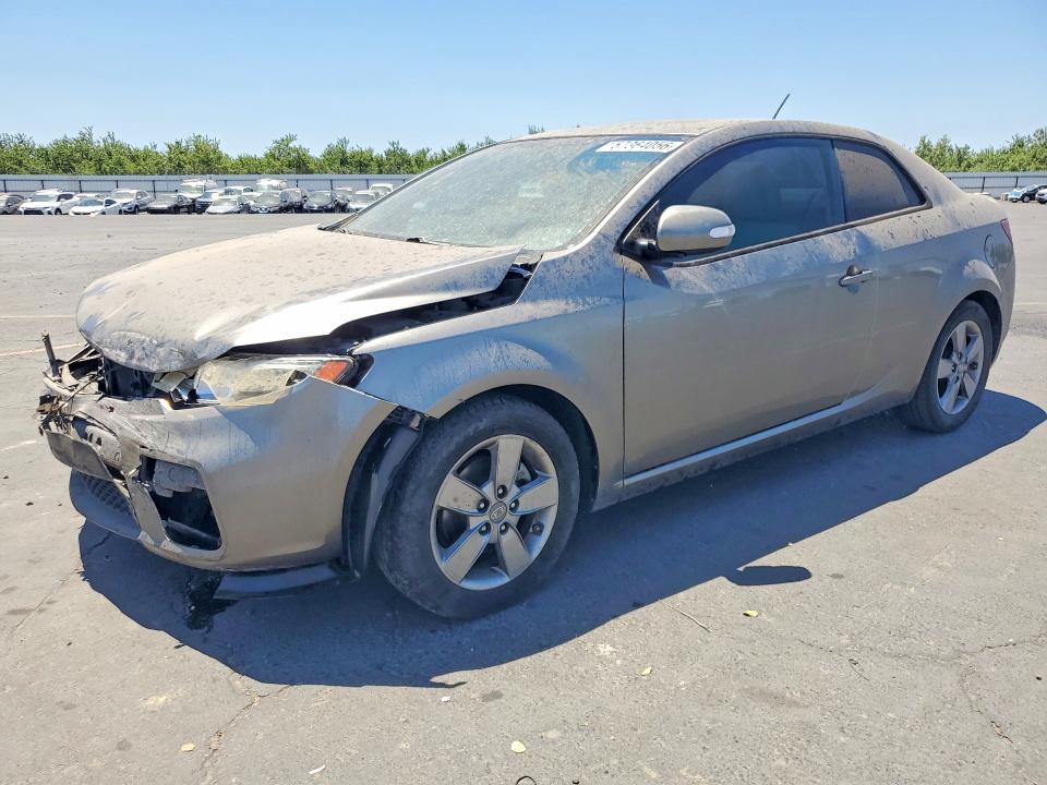 2010 Kia Forte VIN KNAFU6A24A5187679 COPART salvage auction — FRONT END, Ca - Salvage Certificate, sold $275 on 2026-07-13 (photo 1)