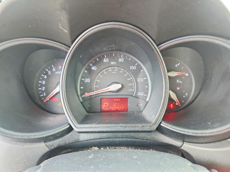 2014 Kia Rio VIN KNADN4A39E6396692 COPART salvage auction — FRONT END, Fl - Certificate Of Title, sold $450 on 2026-07-09 (photo 9)