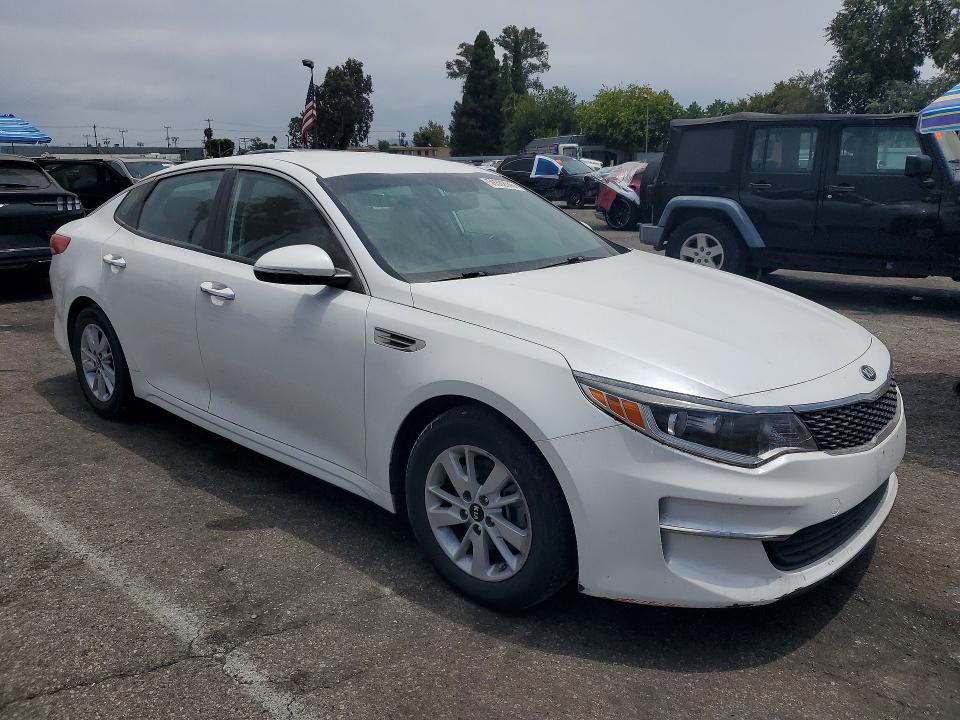 2016 Kia Optima VIN KNAGT4L39G5103348 COPART salvage auction — MECHANICAL, Ca - Cert Of Title-Salvaged, sold $1,350 on 2026-07-17 (photo 4)