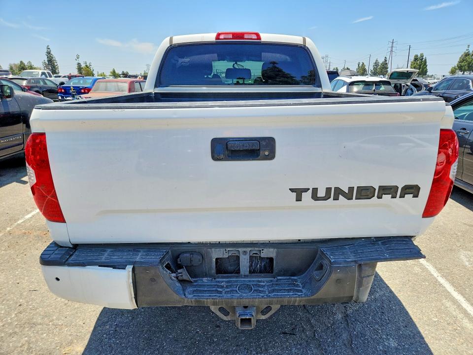 2016 Toyota Tundra VIN 5TFEM5F11GX097718 COPART salvage auction — FRONT END, CA - SALVAGE CERTIFICATE, sold $1,250 on 2026-07-28 (photo 6)