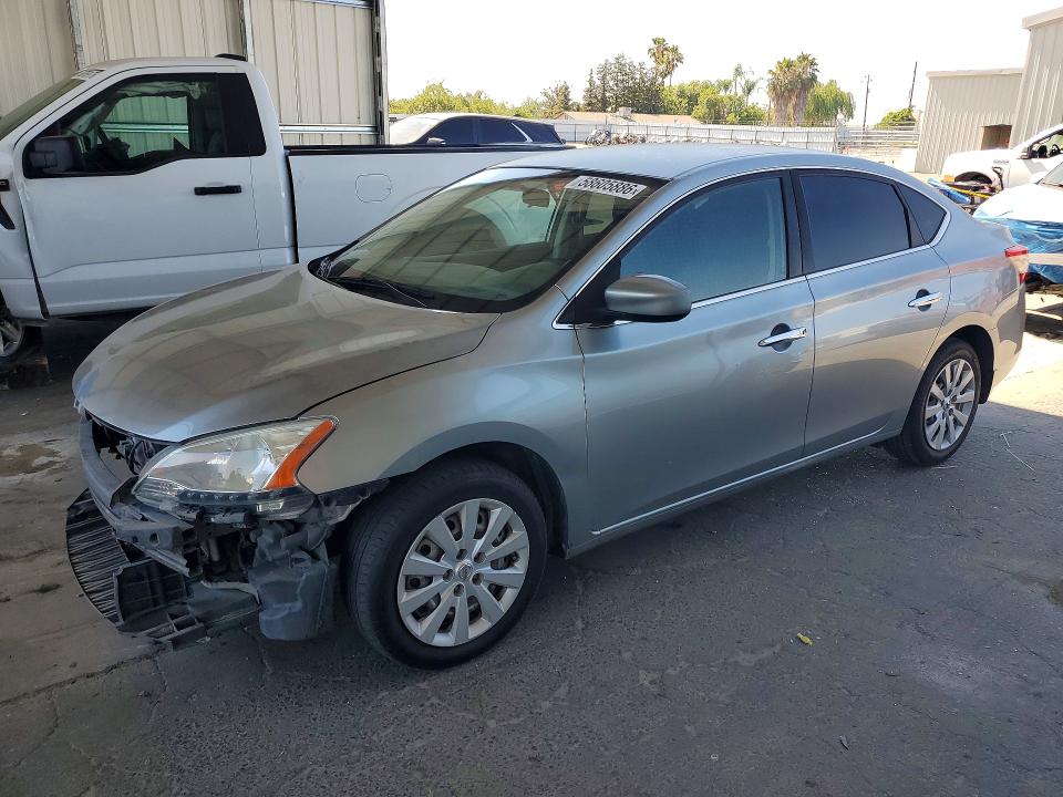 2014 Nissan Sentra VIN 3N1AB7APXEY271957 — COPART salvage auction photo