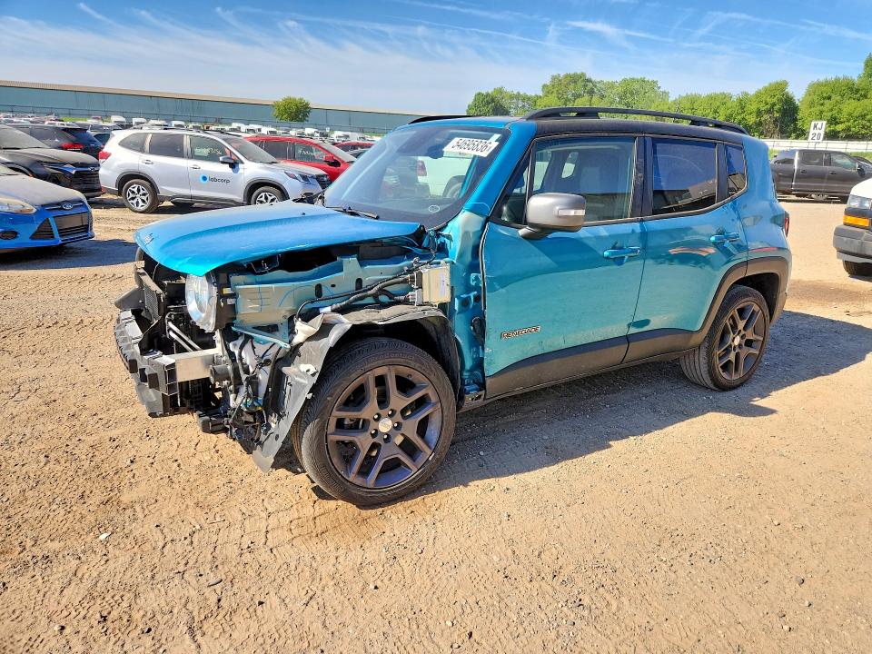 2021 Jeep Renegade VIN ZACNJDD12MPM36035 COPART salvage auction — FRONT END, Mi - Cert Of Title-Salvage Vehicle, sold $3,350 on 2026-07-15 (photo 1)