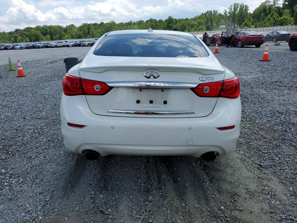 2016 Infiniti VIN JN1EV7APXGM306530 COPART salvage auction — FRONT END, Sc - Cert Of Title-Salvage, sold $2,650 on 2026-07-27 (photo 6)