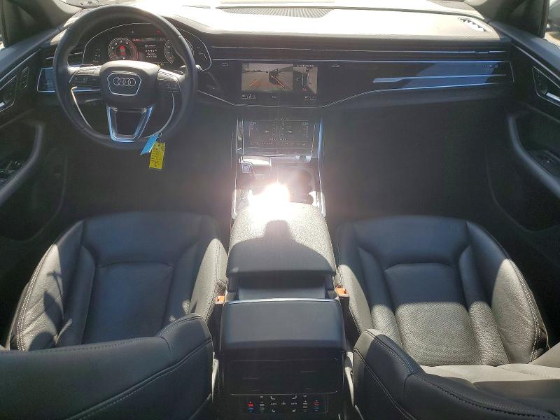 2021 Audi Q8 VIN WA1FVBF19MD021963 COPART salvage auction — REAR END, Ca - Salvage Certificate, sold $18,500 on 2026-07-16 (photo 8)