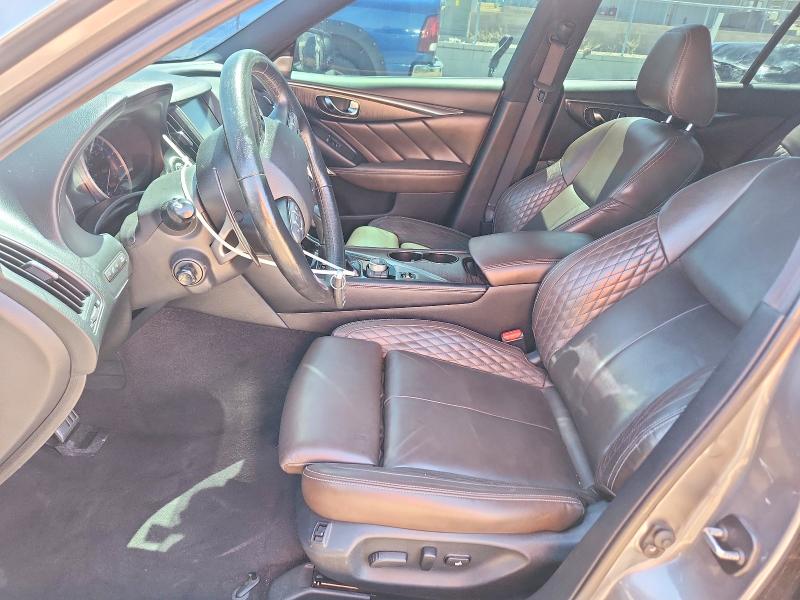 2017 Infiniti Q50 VIN JN1FV7AR7HM870854 COPART salvage auction — ENGINE BURN, Nm - Cert Of Title-Salvage, sold $2,650 on 2026-08-24 (photo 7)