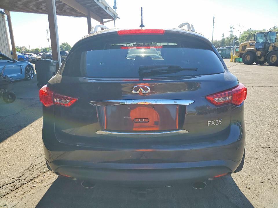 2012 Infiniti Fx VIN JN8AS1MW0CM154485 COPART salvage auction — SIDE, Co - Public - Salvage Title, sold $1,650 on 2026-07-09 (photo 6)