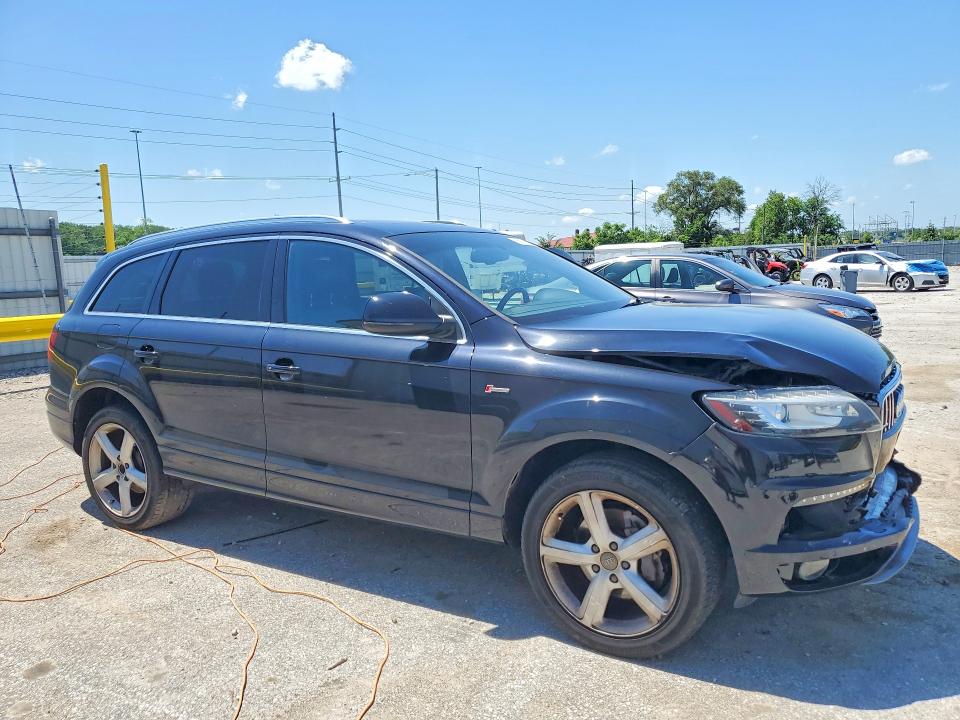 2013 Audi Q7 VIN WA1DGAFEXDD016284 COPART salvage auction — FRONT END, Ia - Cert Of Title-Salvage Title, sold $925 on 2026-07-17 (photo 4)