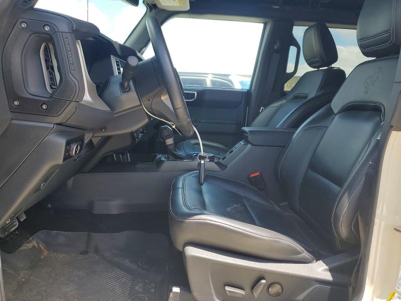 2025 Ford Bronco VIN 1FMDE8BH0SLA43741 COPART salvage auction — FRONT END, Tx - Salvage Vehicle Title, sold $20,800 on 2026-07-02 (photo 7)