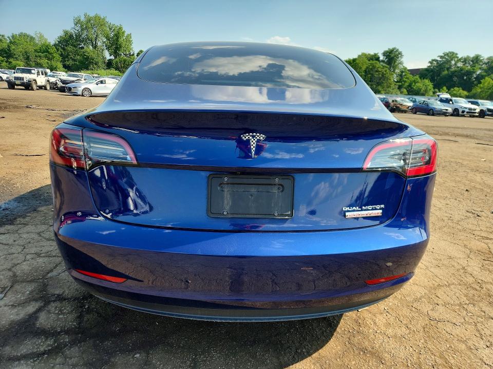 2023 Tesla Model 3 VIN 5YJ3E1EB9PF632781 COPART salvage auction — FRONT END, CT - CERT OF TITLE-SALVAGE, sold $4,200 on 2026-07-14 (photo 6)