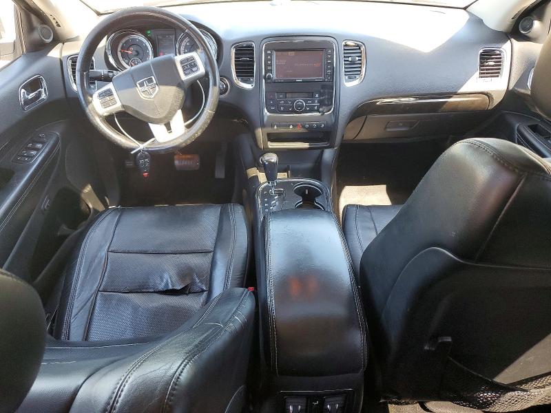 2012 Dodge Durango VIN 1C4RDJEG9CC336949 COPART salvage auction — FRONT END, Pa - Certificate Of Salvage, sold $500 on 2026-07-02 (photo 8)