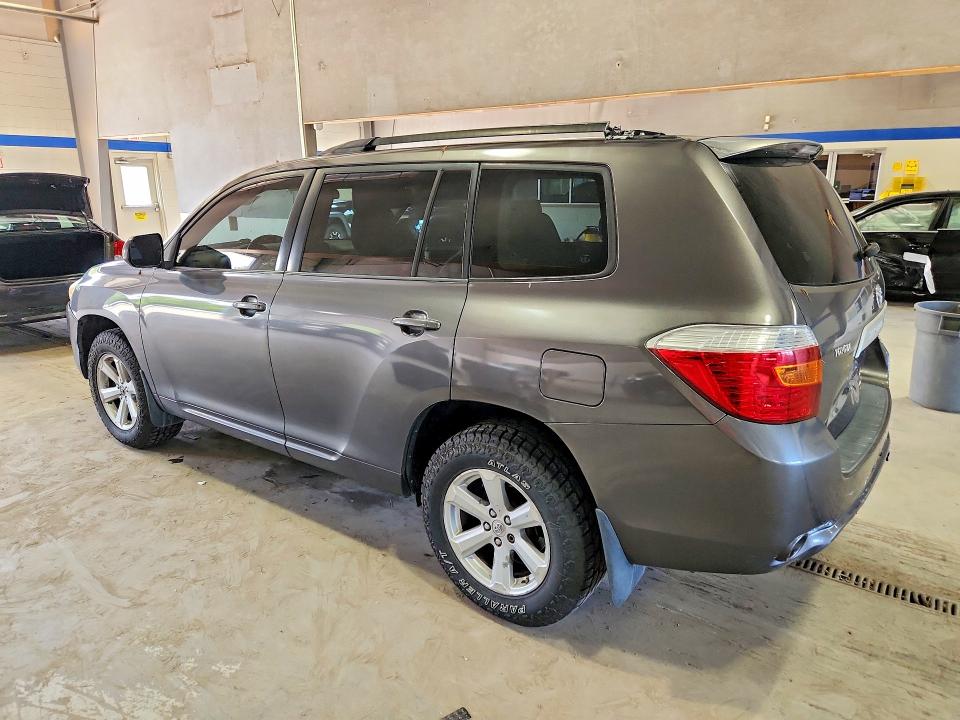 2008 Toyota Highlander VIN JTEES41A982096253 COPART salvage auction — FRONT END, Va - Cert Of Title - Salvage, sold $2,100 on 2026-07-10 (photo 2)
