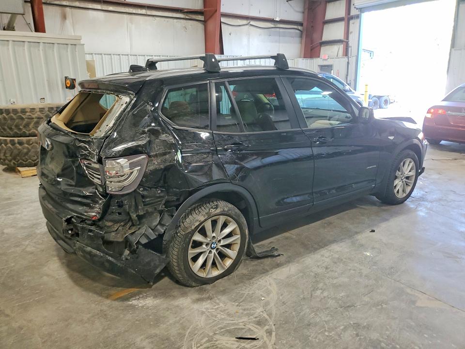 2014 BMW X3 VIN 5UXWX9C51E0D19028 COPART salvage auction — REAR END, Ny - Mv-907A Salvage Certificate, sold $475 on 2026-07-20 (photo 3)