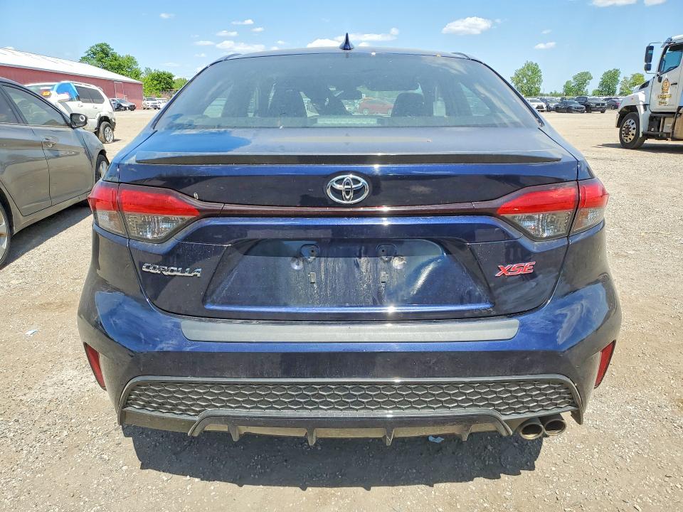 2020 Toyota Corolla VIN 5YFB4RBE8LP016838 COPART salvage auction — FRONT END, ON - PERMIT NO BRAND - UNFIT, sold $9,500 on 2026-07-02 (photo 6)