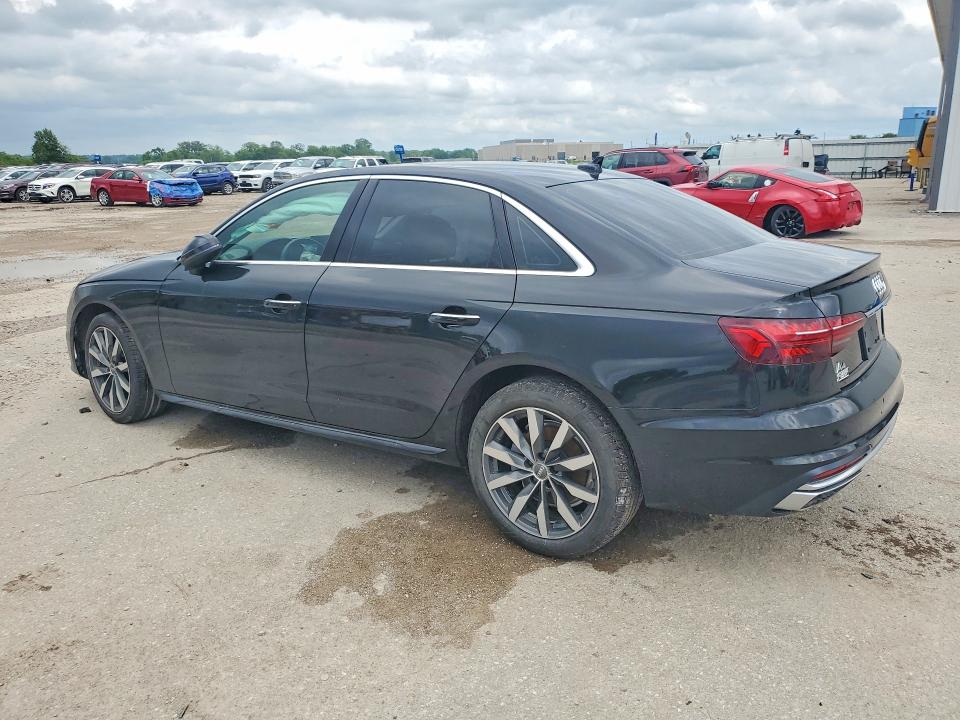 2020 Audi A4 VIN WAUHMAF4XLA042484 COPART salvage auction — FRONT END, Ia - Cert Of Title-Salvage Title, sold $4,750 on 2026-07-31 (photo 2)