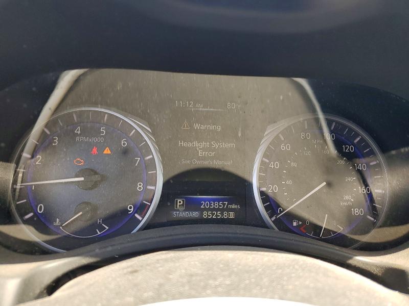 2015 Infiniti Q50 VIN JN1BV7AP6FM345231 COPART salvage auction — FRONT END, Ca - Dis/Dlr/Exp Only Clean Title, sold $2,750 on 2026-07-09 (photo 9)