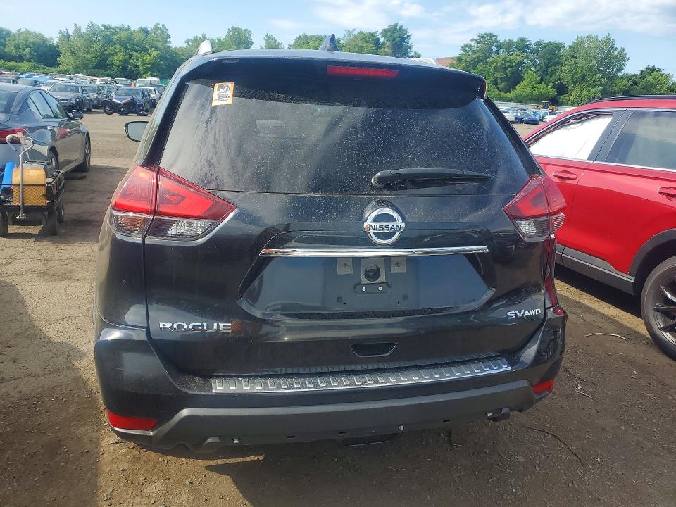 2018 Nissan Rogue VIN JN8AT2MV8JW312454 COPART salvage auction — MINOR DENT/SCRATCHES, CT - CERTIFICATE OF TITLE, sold $2,250 on 2026-07-08 (photo 6)
