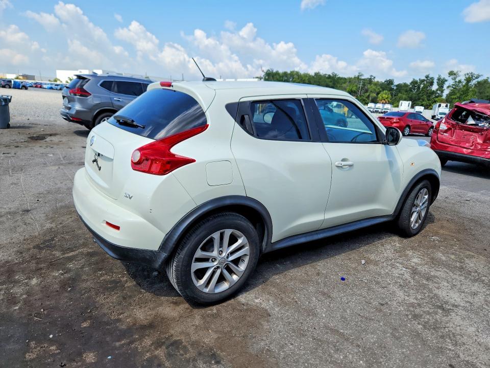 2011 Nissan Juke VIN JN8AF5MRXBT005317 COPART salvage auction — SIDE, FL - CERT OF TITLE SLVG REBUILDABLE, sold $450 on 2026-07-15 (photo 3)
