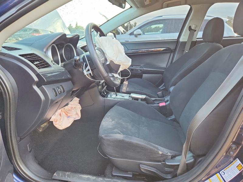 2014 Mitsubishi Lancer VIN JA32U8FW6EU020730 COPART salvage auction — FRONT END, Il - Salvage Certificate, sold $275 on 2026-07-16 (photo 7)