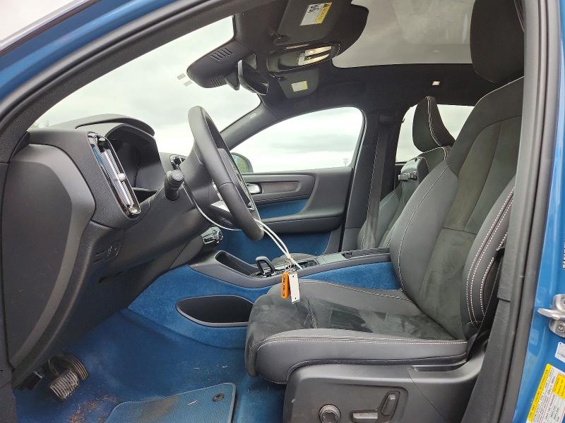 2022 Volvo C40 VIN YV4ED3GB4N2001440 COPART salvage auction — FRONT END, Wa - Bill Of Sale, sold $10,100 on 2026-07-17 (photo 7)