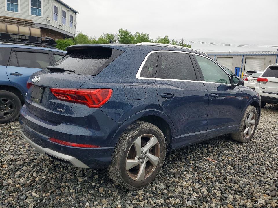 2020 Audi VIN WA1BECF31L1113882 COPART salvage auction — FRONT END, MA - CERT OF TITLE-SALVAGE (P), sold $1,200 on 2026-07-24 (photo 3)