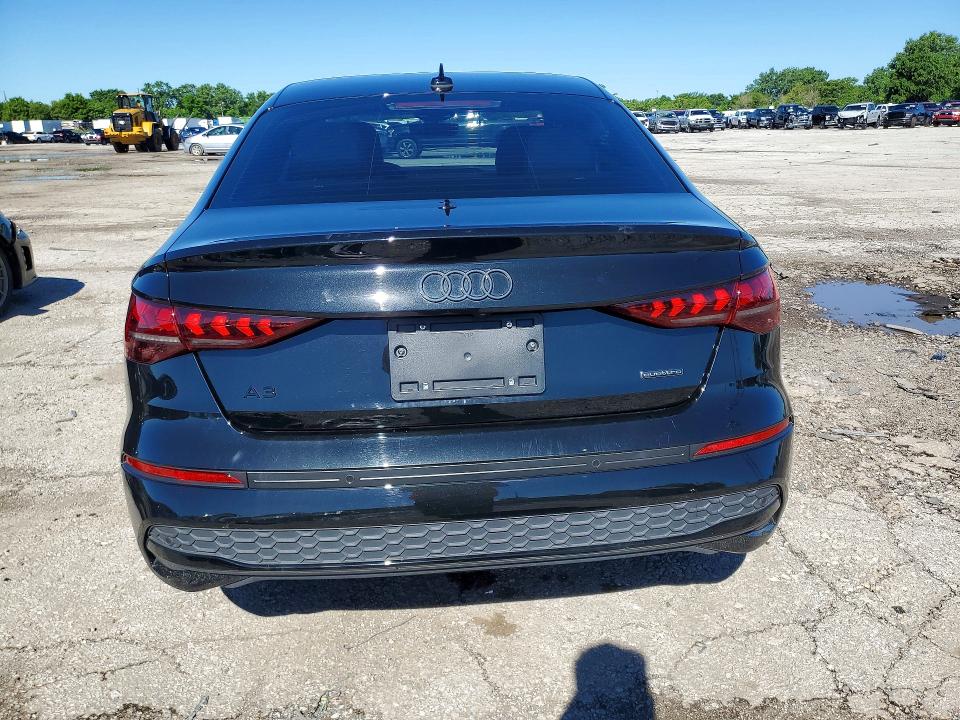 2025 Audi A3 VIN WAUHUDGY6SA074253 COPART salvage auction — FRONT END, In - Cert Of Title-Salvage Title, sold $8,100 on 2026-07-27 (photo 6)