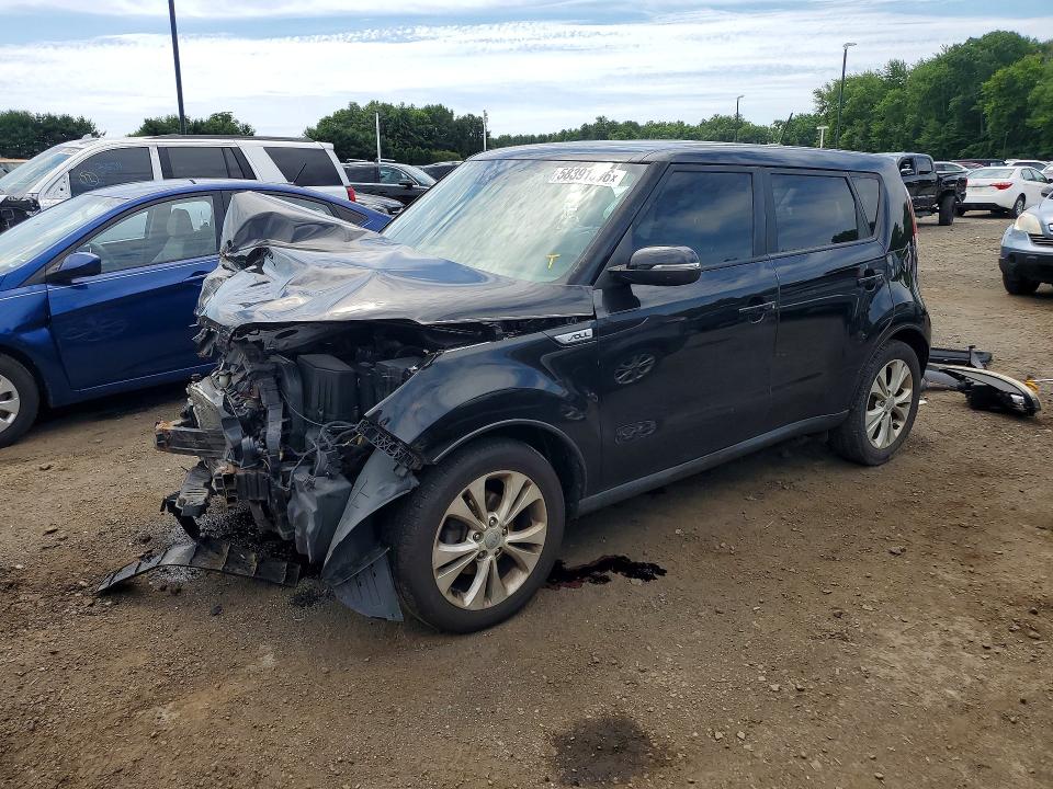 2014 Kia VIN KNDJP3A55E7066232 COPART salvage auction — FRONT END, Ct - Cert Of Title-Salvage, sold $500 on 2026-07-16 (photo 1)