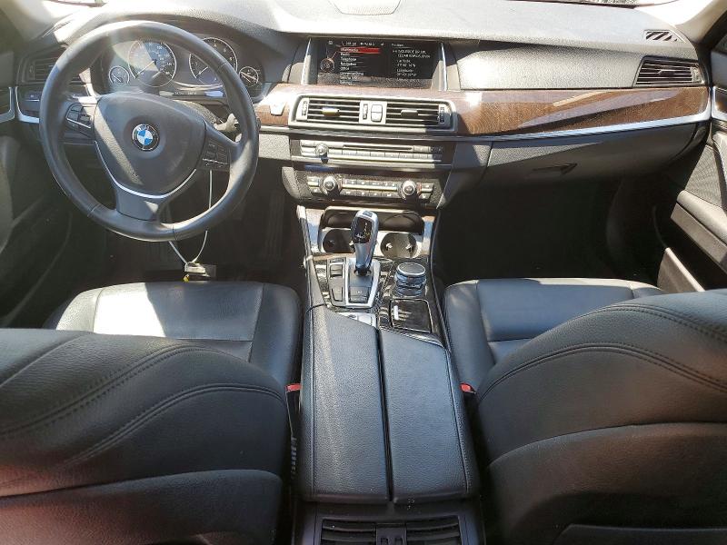 2015 BMW 5er VIN WBA5B3C54FD543729 COPART salvage auction — WATER/FLOOD, Ia - Cert Of Title-Salvage Title, sold $1,050 on 2026-07-22 (photo 8)