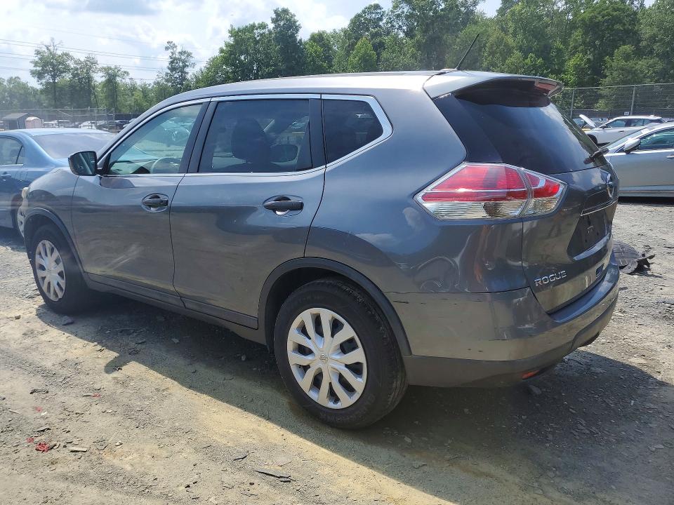 2016 Nissan Rogue VIN 5N1AT2MM4GC855325 COPART salvage auction — FRONT END, Md - Cert Of Salvage > 75% Damage, sold $1,000 on 2026-07-04 (photo 2)