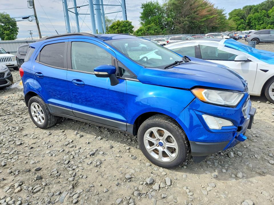 2018 Ford Ecosport VIN MAJ6P1UL9JC192783 COPART salvage auction — FRONT END, Nj - Cert Of Title-Salvage, sold $1,900 on 2026-07-06 (photo 4)