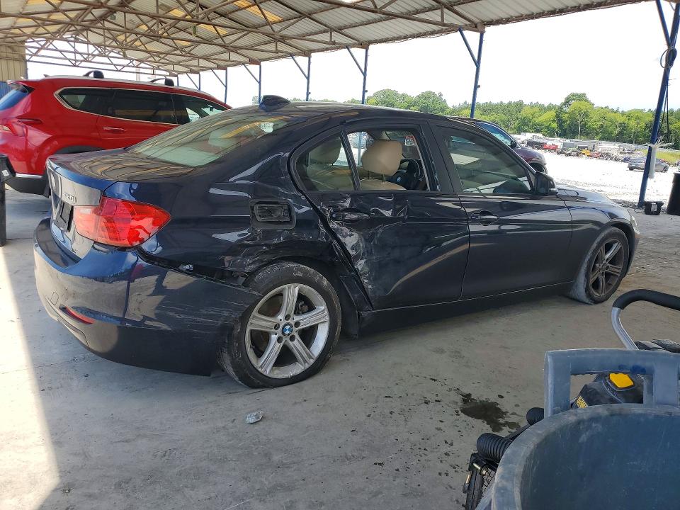 2014 BMW 3er VIN WBA3B1C55EP678596 COPART salvage auction — REAR END, Ga - Cert Of Title-Salvage, sold $550 on 2026-08-20 (photo 3)