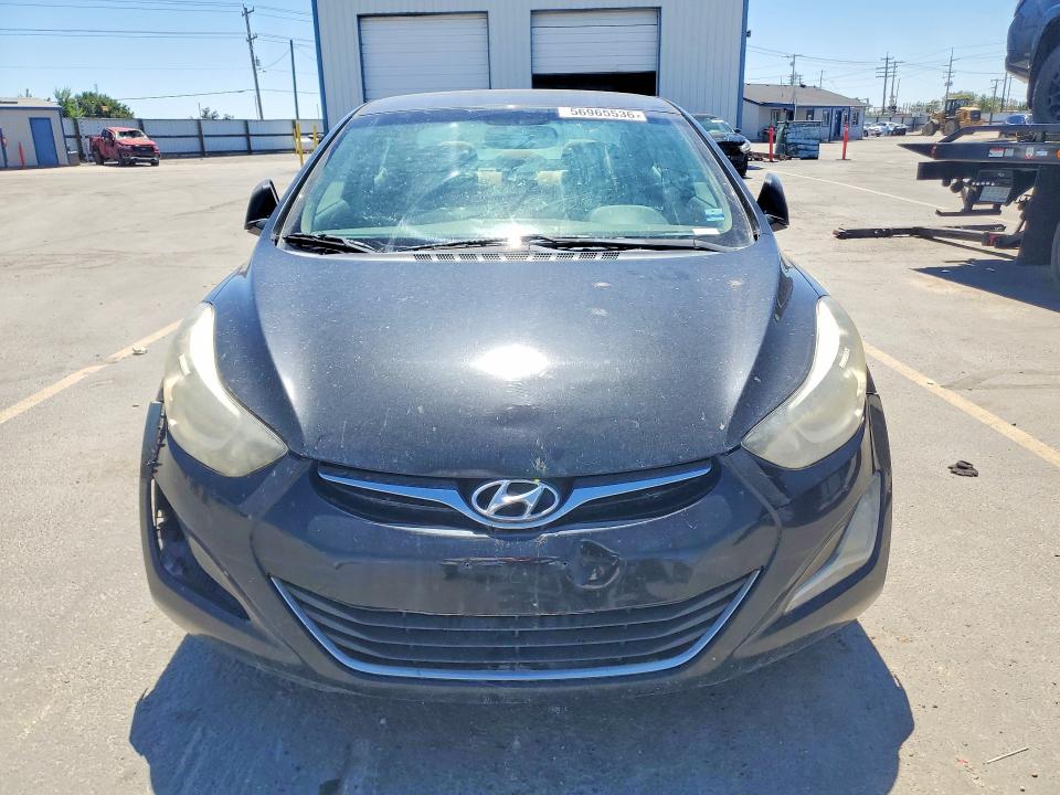 2014 Hyundai Elantra VIN 5NPDH4AE3EH500238 COPART salvage auction — FRONT END, Id - Certificate Of Title, sold $1,450 on 2026-07-09 (photo 5)