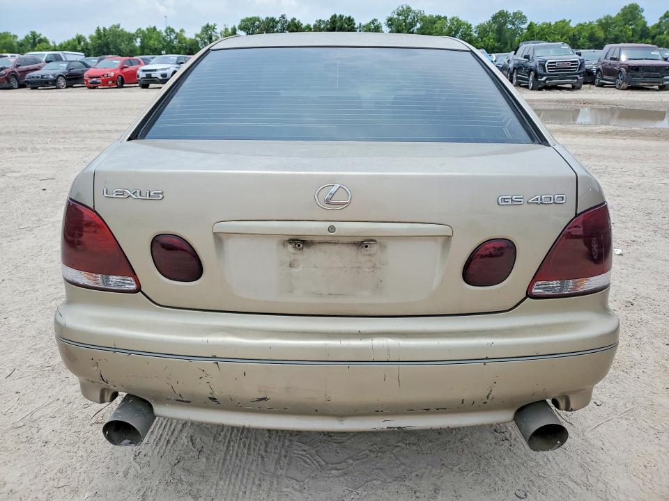 2000 Lexus Gs 400 VIN JT8BH68X5Y0022026 COPART salvage auction — FRONT END, TX - SALVAGE VEHICLE TITLE, sold $275 on 2026-07-17 (photo 6)