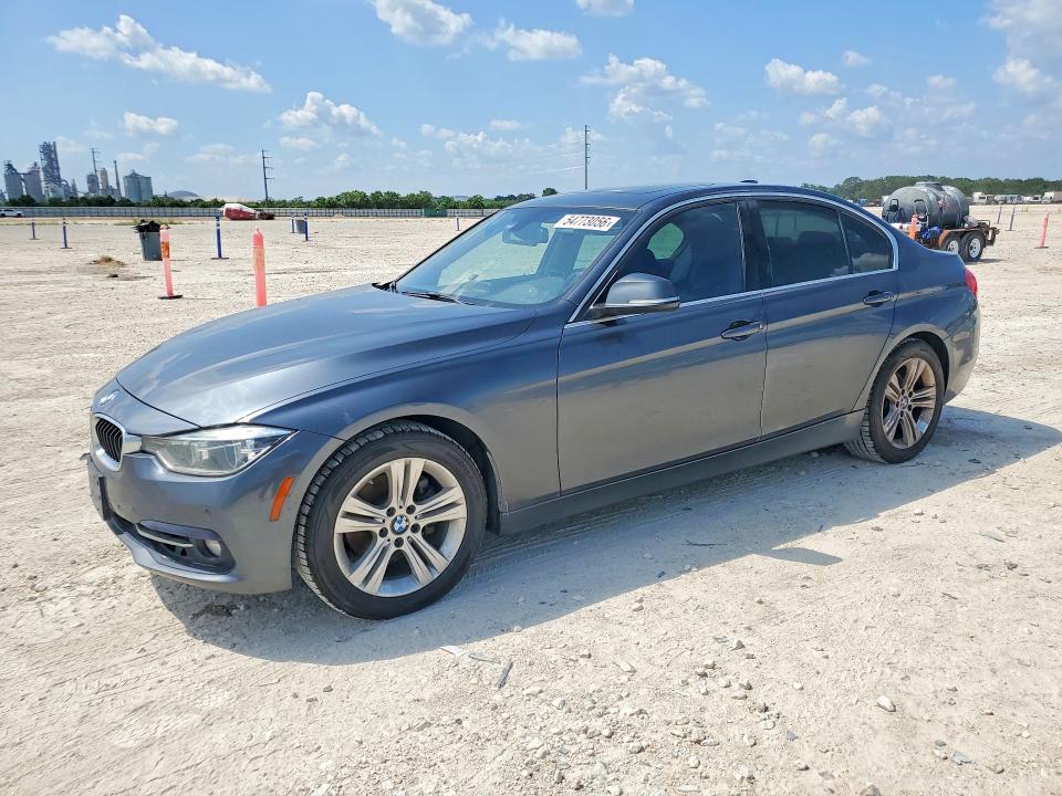 2017 BMW VIN WBA8B9G30HNU53127 COPART salvage auction — FRONT END, Tx - Salvage Vehicle Title, sold $100 on 2026-07-30 (photo 1)