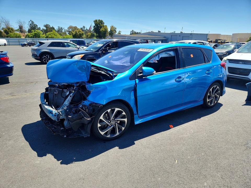 2017 Toyota Corolla VIN JTNKARJE5HJ536156 COPART salvage auction — FRONT END, CA - SALVAGE CERTIFICATE, sold $1,050 on 2026-07-15 (photo 1)