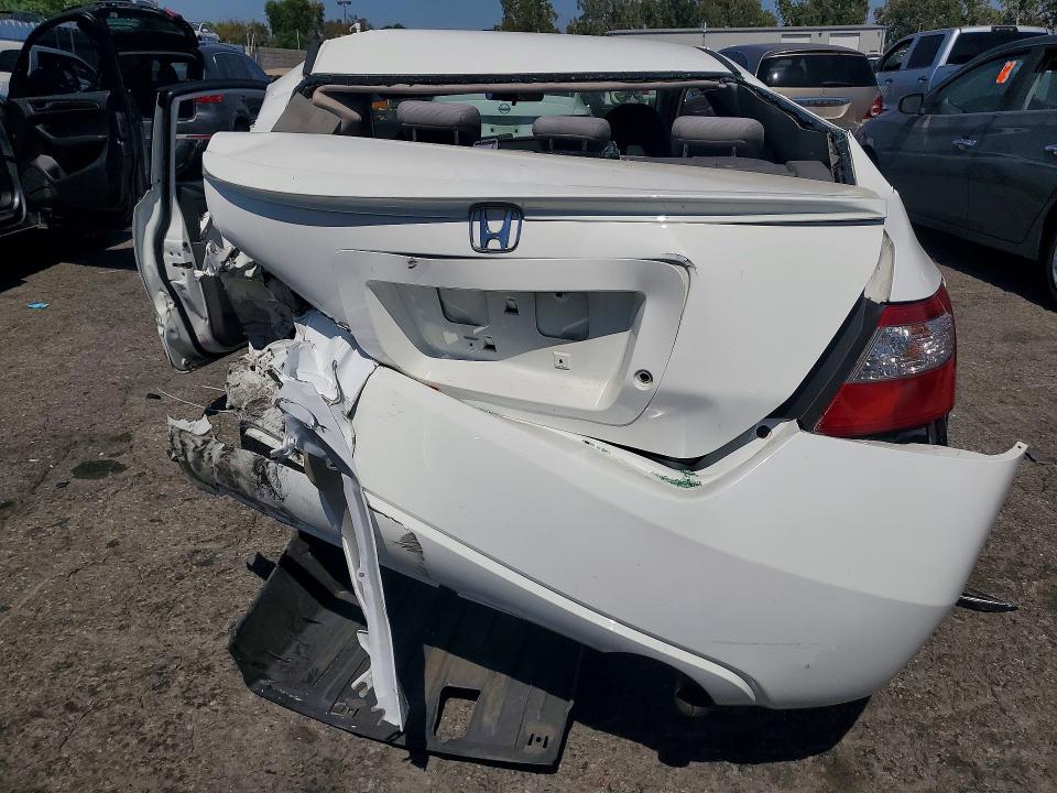 2010 Honda Civic VIN 2HGFG1B68AH519566 COPART salvage auction — REAR END, CA - SALVAGE CERTIFICATE, sold $625 on 2026-07-02 (photo 6)