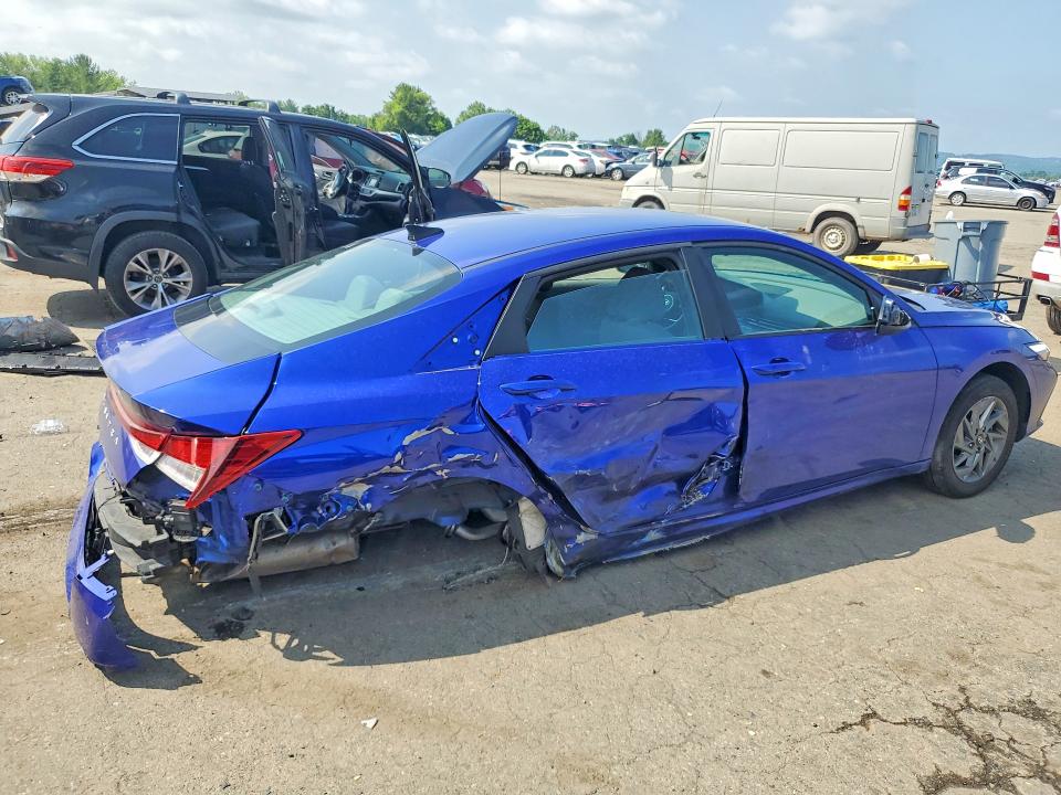 2024 Hyundai Elantra VIN KMHLM4DGXRU848534 COPART salvage auction — REAR END, Pa - Certificate Of Salvage, sold $4,000 on 2026-07-17 (photo 3)