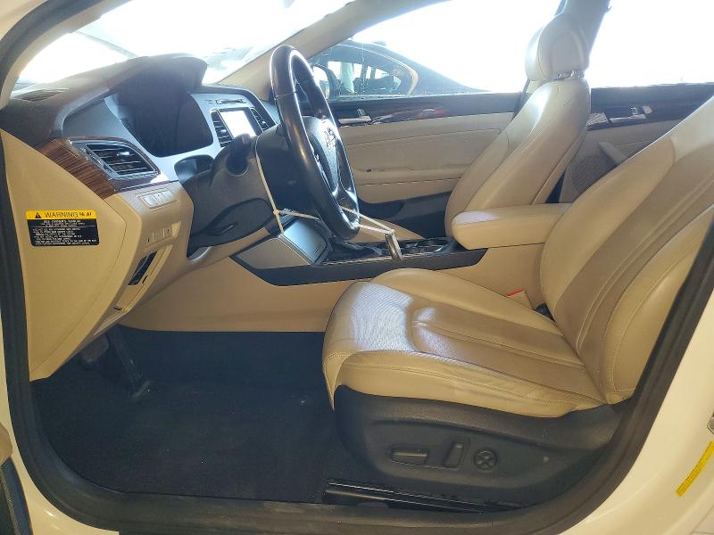 2016 Hyundai Sonata hybrid VIN KMHE34L10GA012447 COPART salvage auction — FRONT END, CA - SALVAGE CERTIFICATE, sold $1,800 on 2026-07-02 (photo 7)