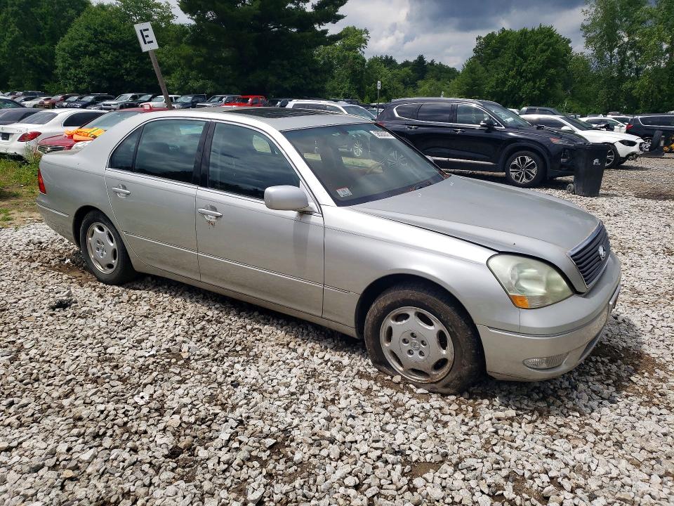 2001 Lexus Ls 430 VIN JTHBN30F210010268 COPART salvage auction — NORMAL WEAR, Ma - Certificate Of Title, sold $825 on 2026-07-10 (photo 4)