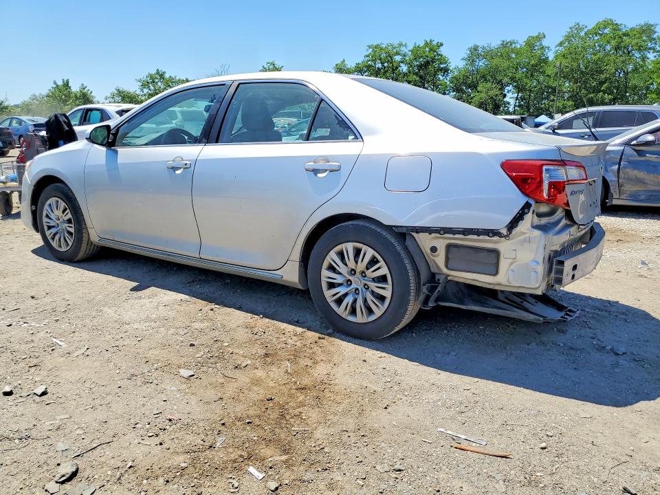 2012 Toyota Camry VIN 4T4BF1FK0CR189527 COPART salvage auction — REAR END, Md - Cert Of Salvage > 75% Damage, sold $2,100 on 2026-07-02 (photo 2)
