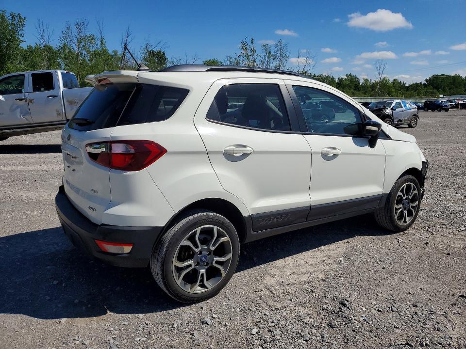 2019 Ford Ecosport VIN MAJ6S3JL3KC254520 COPART salvage auction — FRONT END, Ny - Mv-907A Salvage Certificate, sold $1,750 on 2026-07-13 (photo 3)