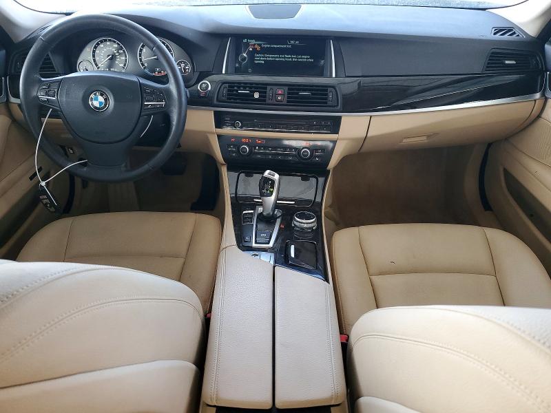 2014 BMW 5 series VIN WBA5A5C57ED505862 COPART salvage auction — FRONT END, CA - CERTIFICATE OF TITLE, sold $80 on 2026-07-16 (photo 8)